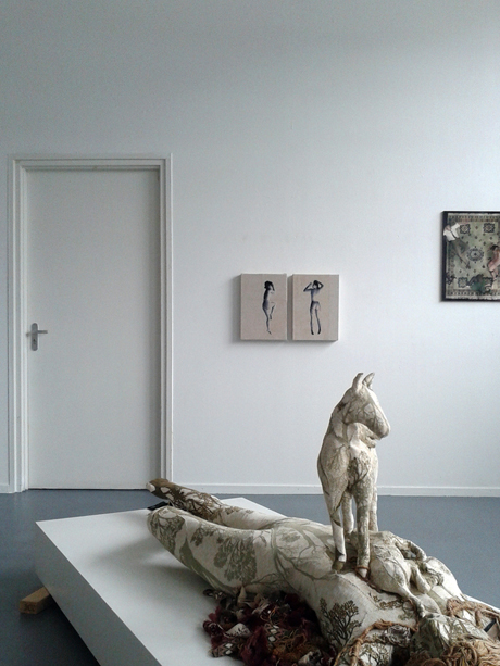 Tentoonstellingsoverzicht, met Barbara Polderman en Hester Blankesteyn in Kunstenlab, Deventer